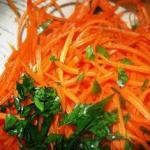 Carrot Green Chilli Sambharo
