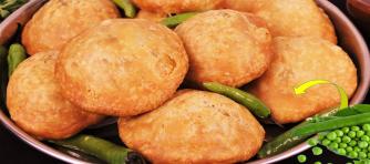 Green Peas Kachori with Chutney
