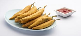 Stuffed Chilli Pakora